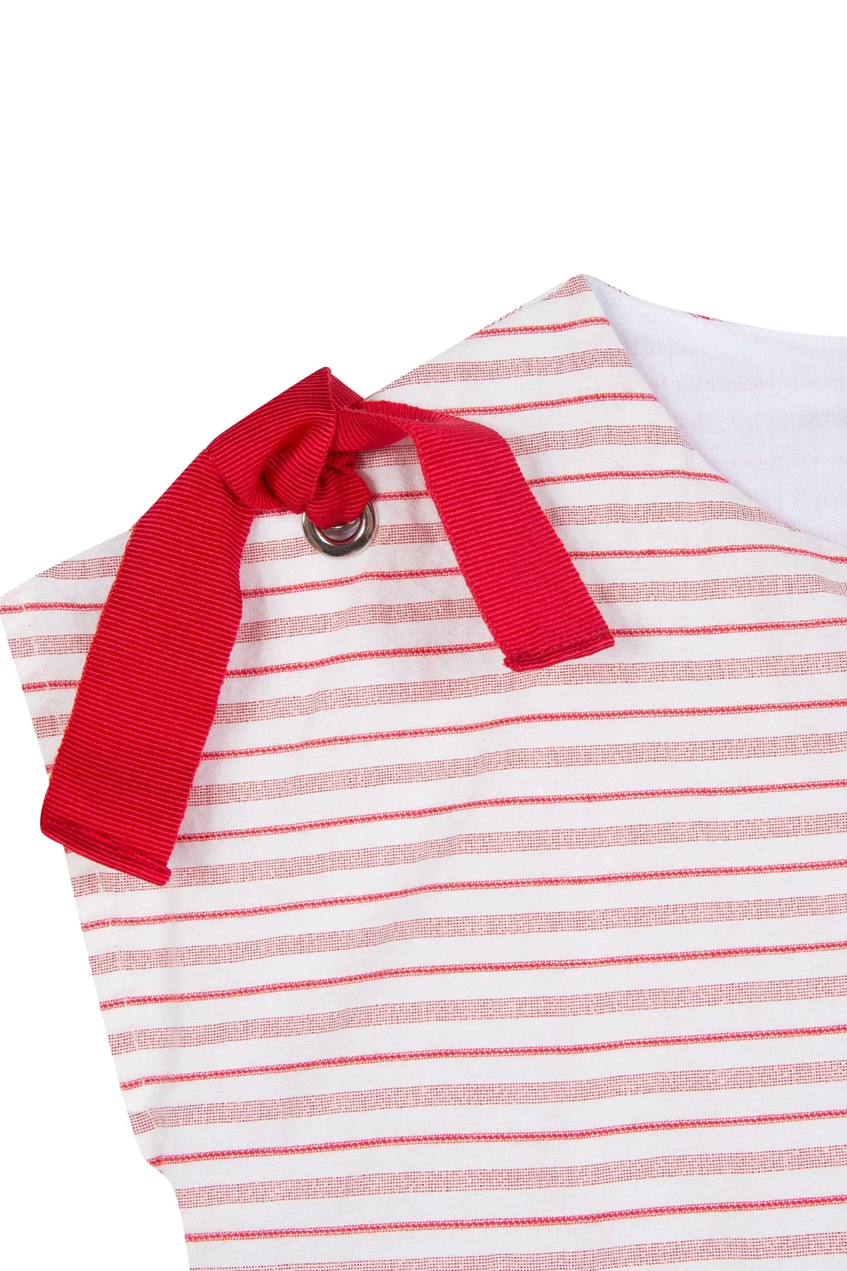 Jean Bourget Peppermint Stripe Girls Dress (Size 3 left)