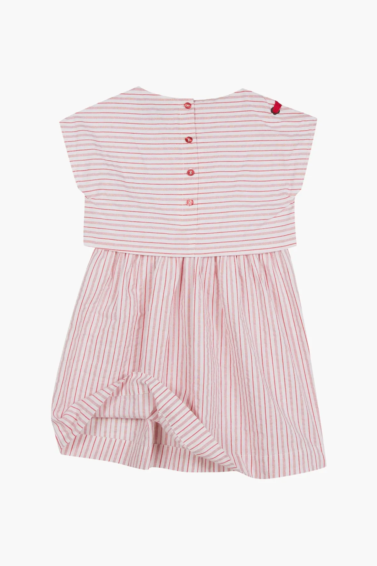 Jean Bourget Peppermint Stripe Girls Dress (Size 3 left)