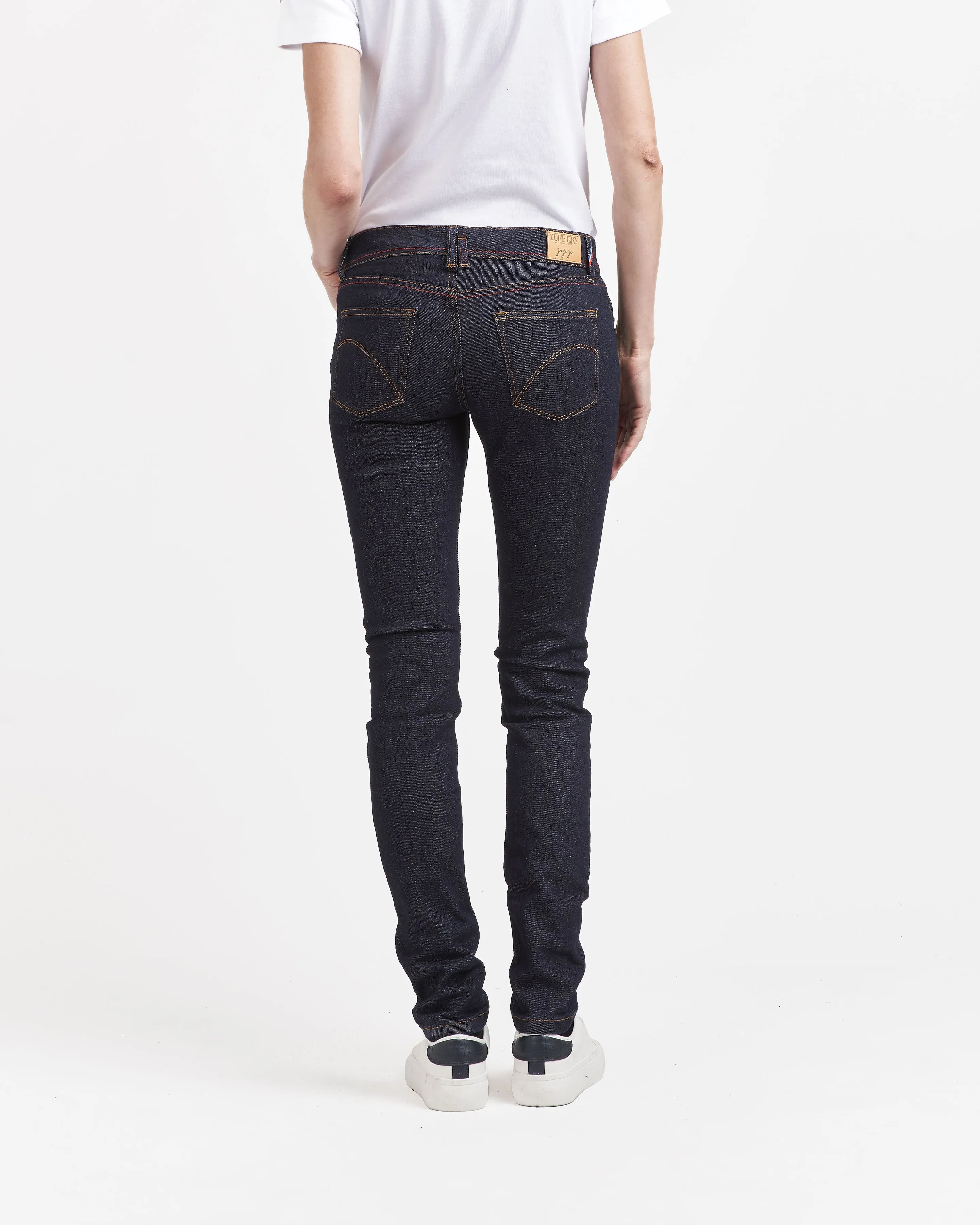 Jean femme slim taille standard Brut - Mathilde