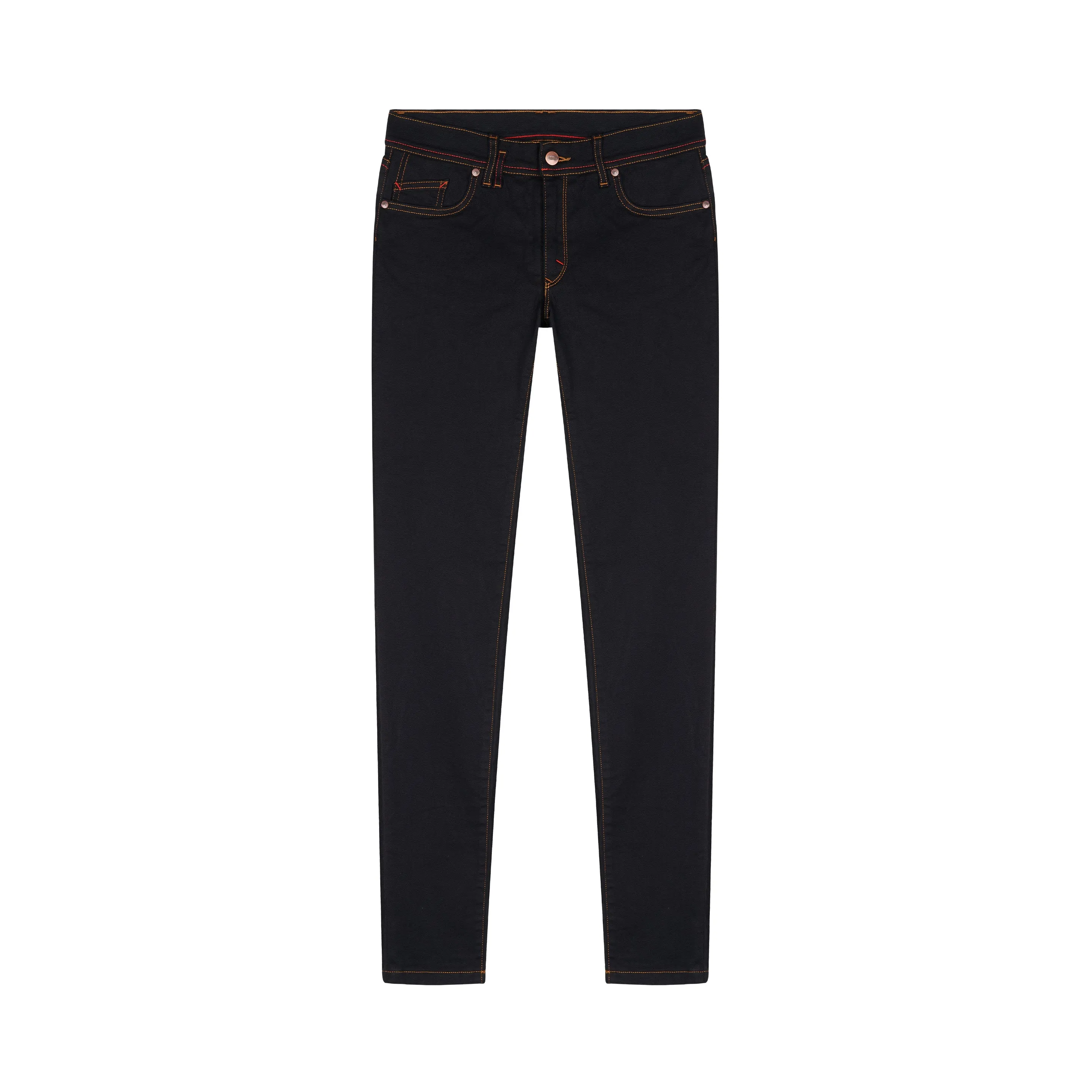 Jean femme slim taille standard Noir - Mathilde