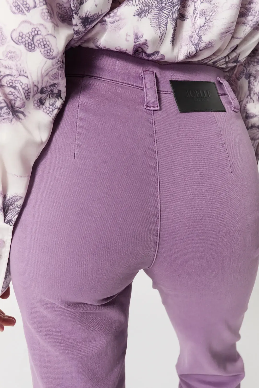 Jeans ballon mauve | Felicia