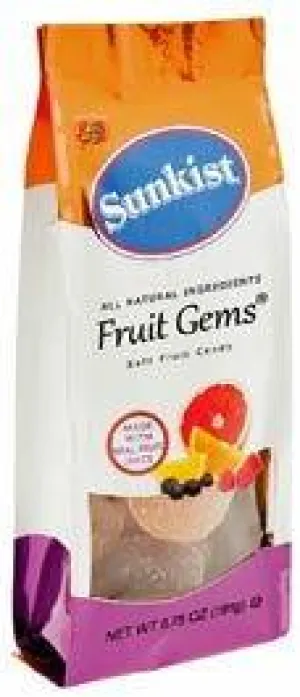 Jelly Belly Sunkist Fruit Gems 6.75 oz. Bag