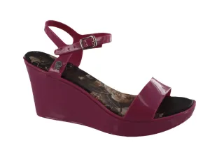 Jelly Footwear Sandal Platform Fuschia