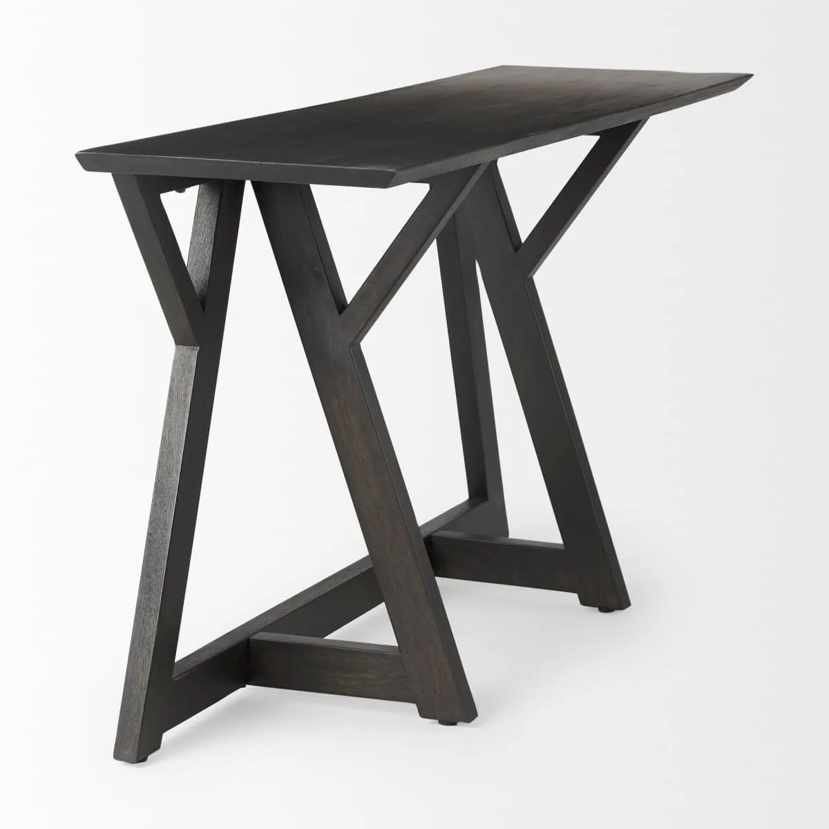 Jennings Console Table Dark Brown Wood