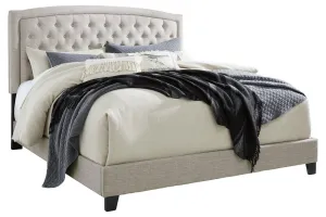 Jerary Gray King Upholstered Bed