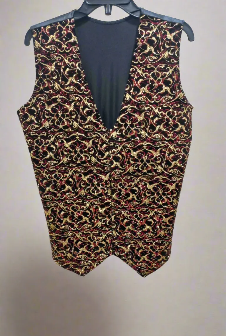 Jerry's Velvet Men's Golden Globe Vest