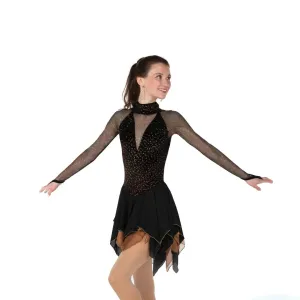 Jerry's Women's 202 Blackened Bronze Figure Skating Dress