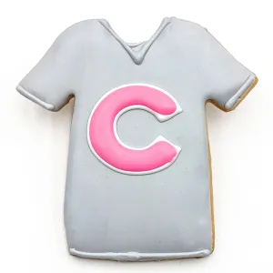 Jersey - Gray Cubs Cookie