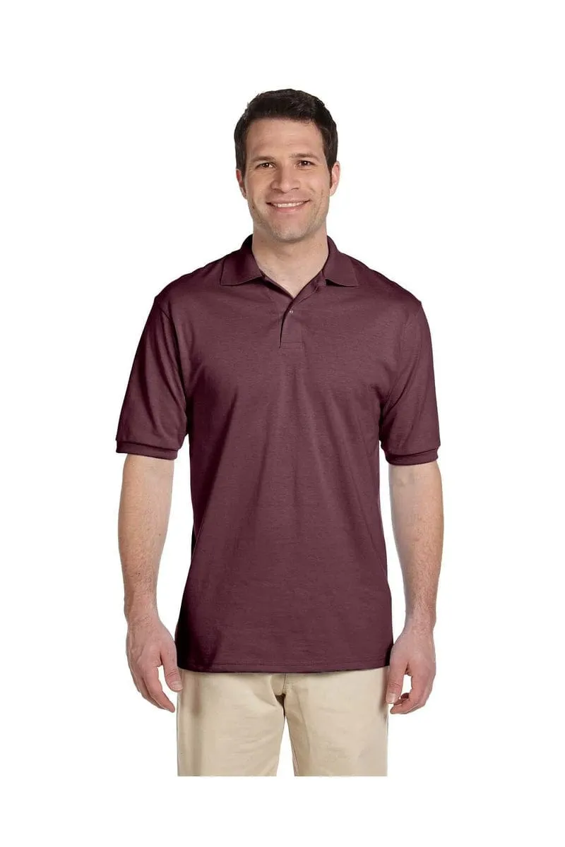 Jerzees 437: Adult 5.6 oz. SpotShield(tm) Jersey Polo, Basic Colors