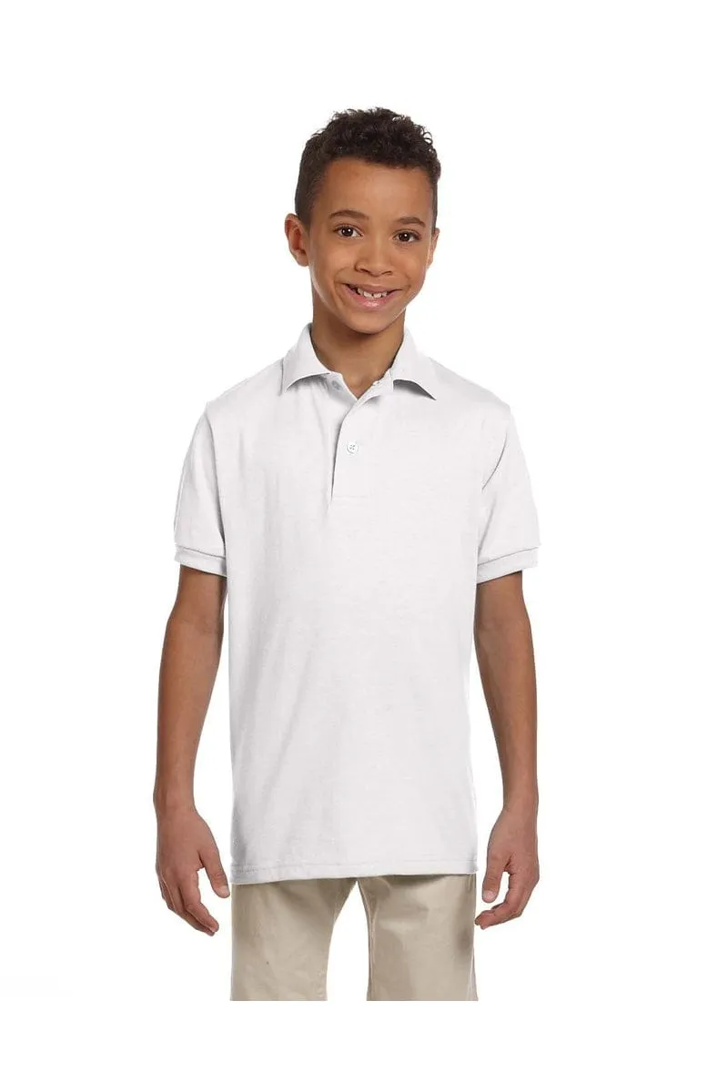 Jerzees 437Y: Youth 5.6 oz. SpotShield(tm) Jersey Polo