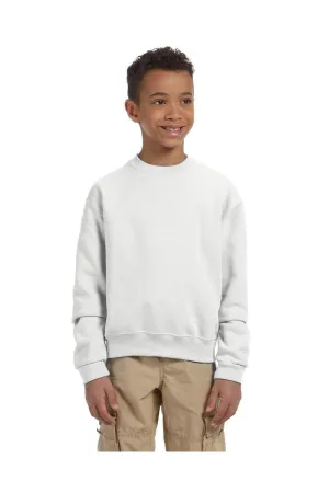 Jerzees 562B: Youth 8 oz. NuBlend(r) Fleece Crew