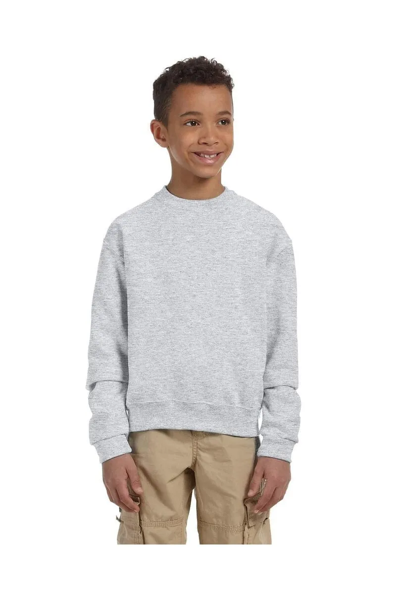 Jerzees 562B: Youth 8 oz. NuBlend(r) Fleece Crew