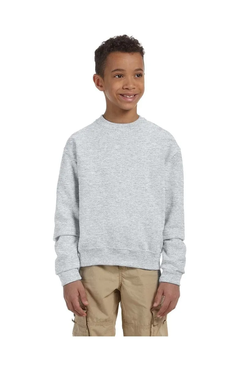 Jerzees 562B: Youth 8 oz. NuBlend(r) Fleece Crew