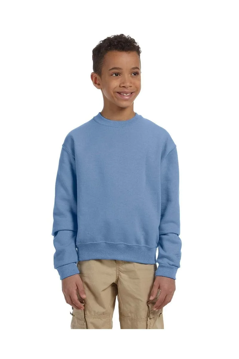 Jerzees 562B: Youth 8 oz. NuBlend(r) Fleece Crew