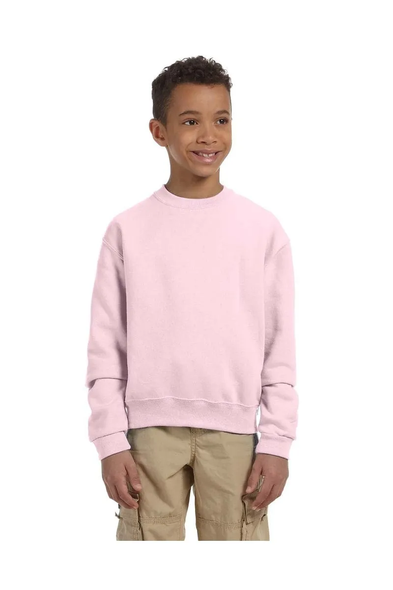 Jerzees 562B: Youth 8 oz. NuBlend(r) Fleece Crew