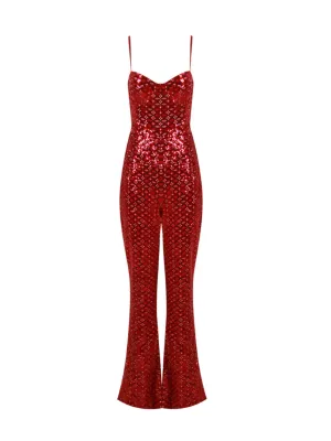 Jessamine Sequin Jumpsuit