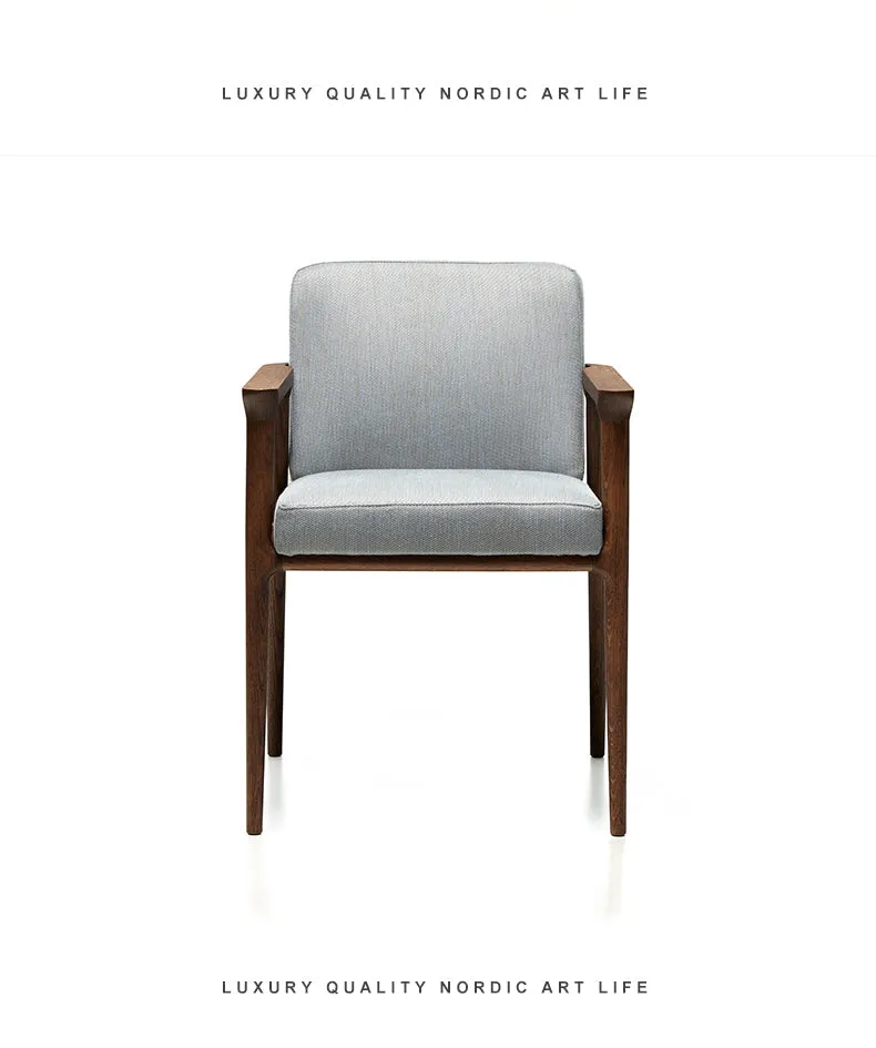 Jessica OSAKA Japanese Scandinavian Dining Chair Kennedy Executive Chair