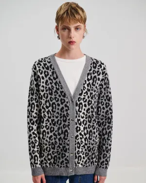 Jessie Leopard Cardigan