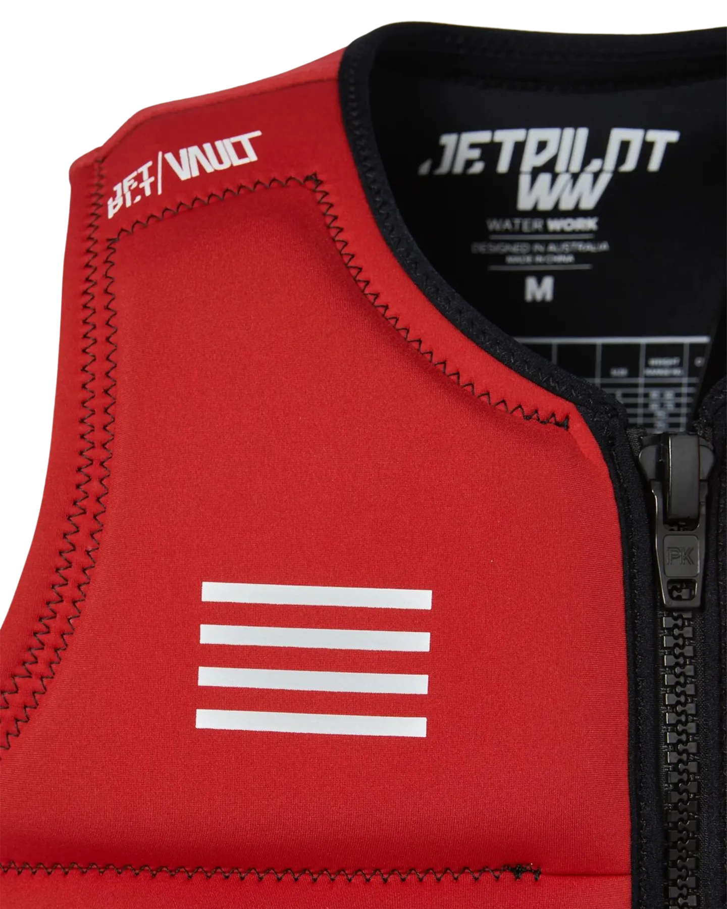 Jetpilot RX Vault Mens F/E Neo Vest - Red/Black/Camo - 2023