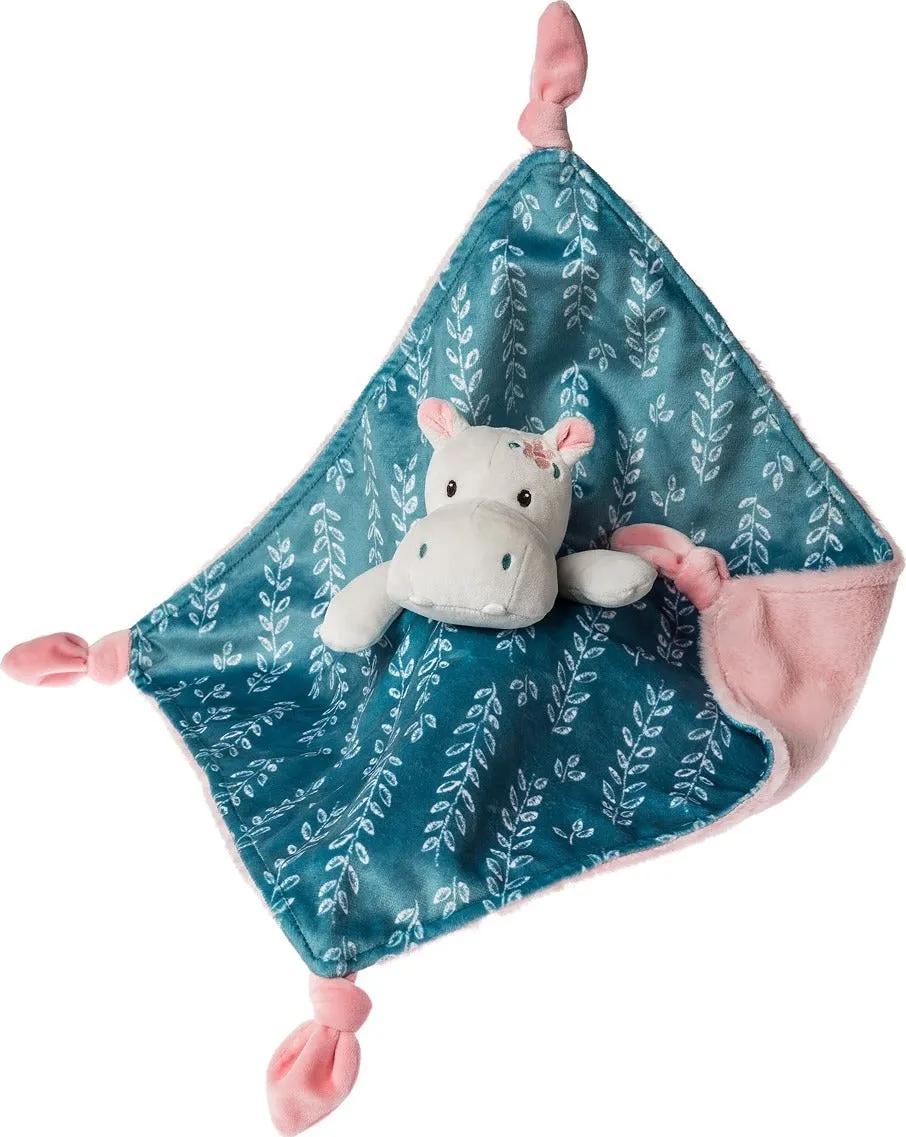 Jewel Hippo Character Blanket