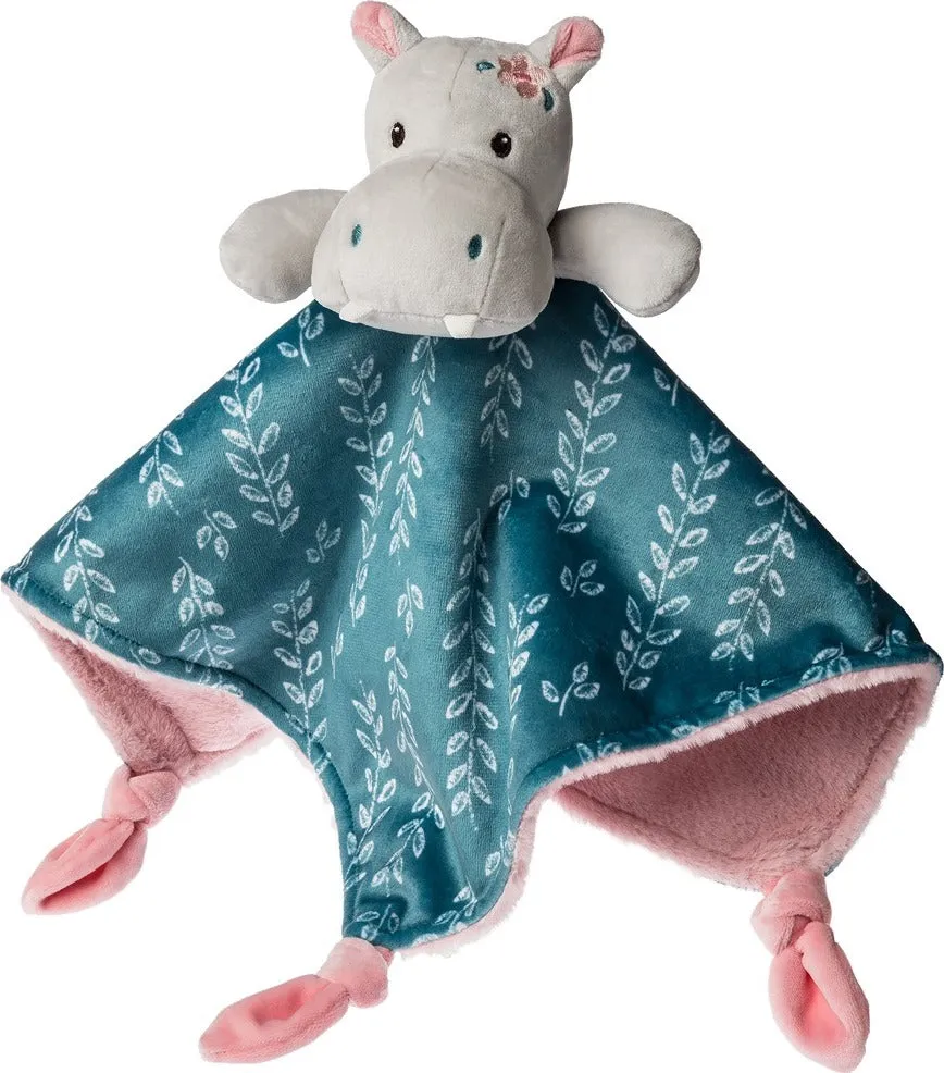 Jewel Hippo Character Blanket