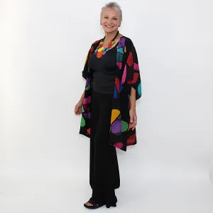 Jewel Tone Dramatic Kimono