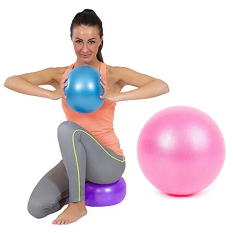 JH3152 PVC Yoga Ball Balance Fitness Gymnastic Ball, Diameter: 25cm(Purple)