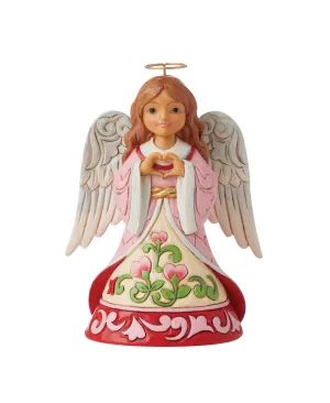 Jim Shore Angel Heart Shape Hand Figurine