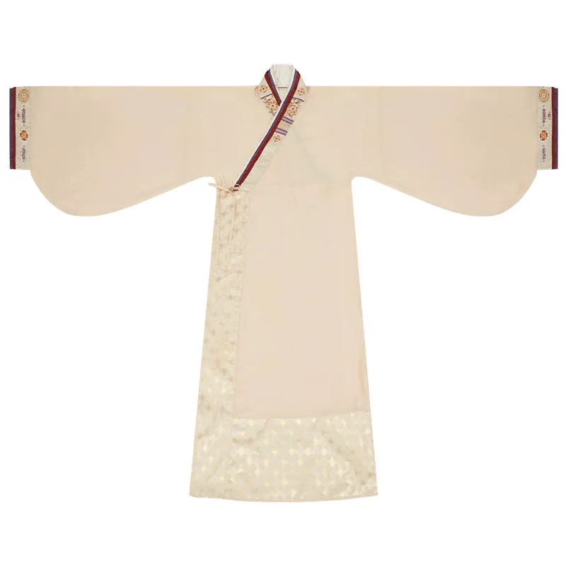 Jiu Shao 九韶 Ninth Harmony Fantasy Han Dynasty Pearl Zhiju Straight Hem Robe Set