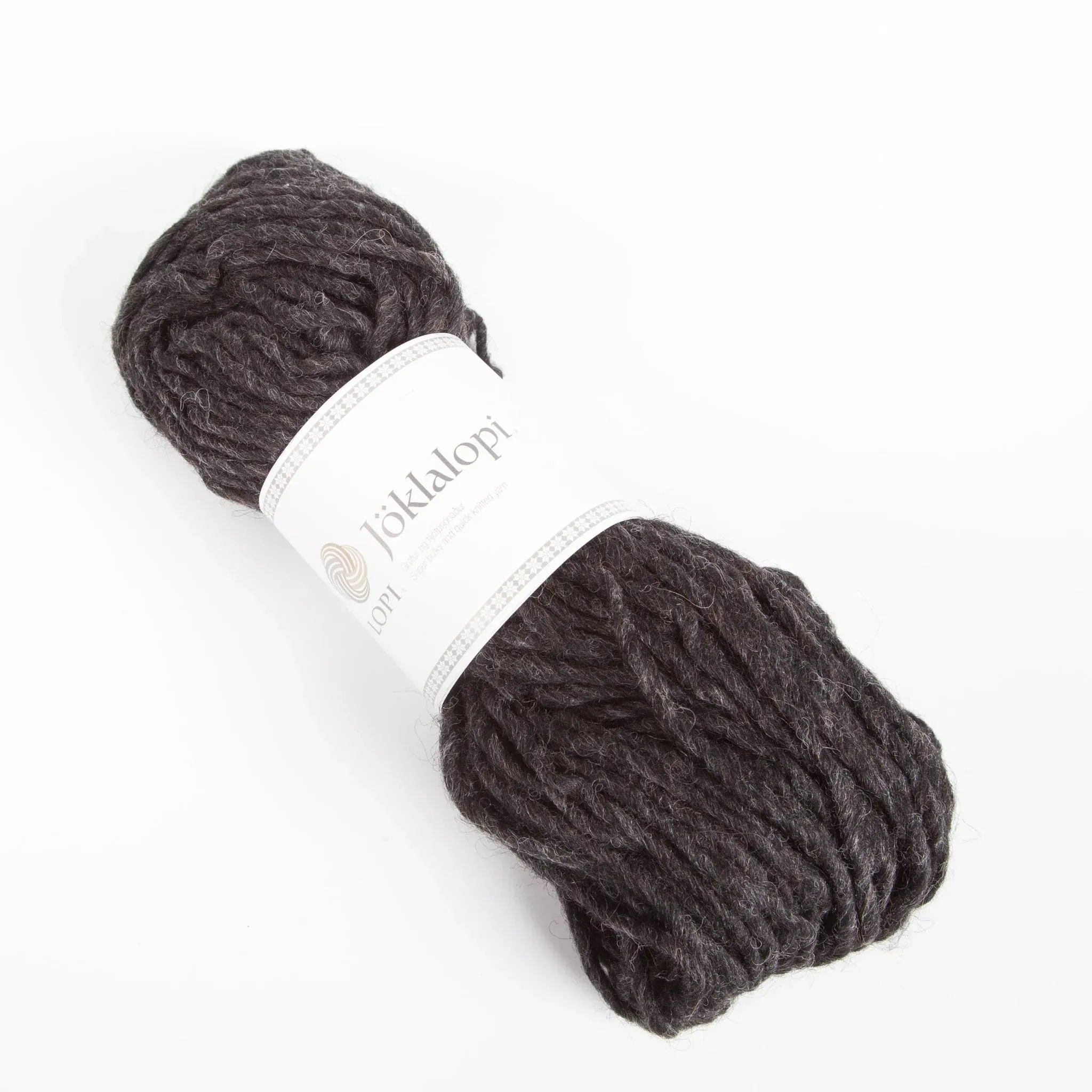 Jöklalopi - Bulky Lopi - 0005 Black Heather