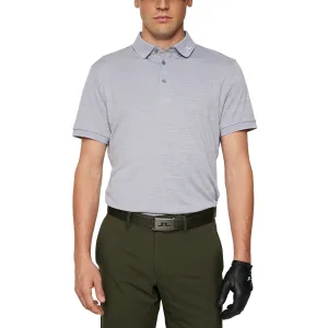 J.Lindeberg KV Regular Fit Golf Shirt - Medium Grey Melange