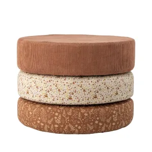 Jo Pouf, Marron, Coton