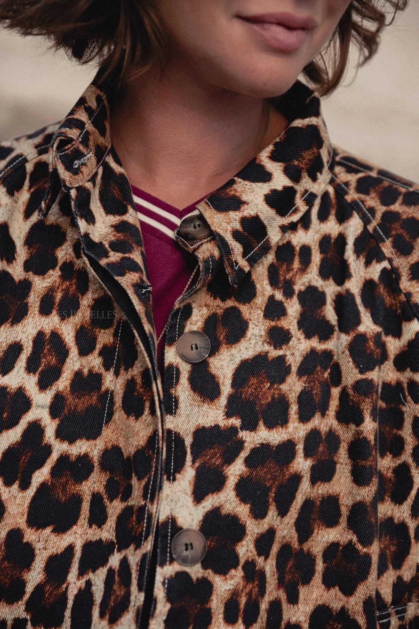 Jodie jacket leopard