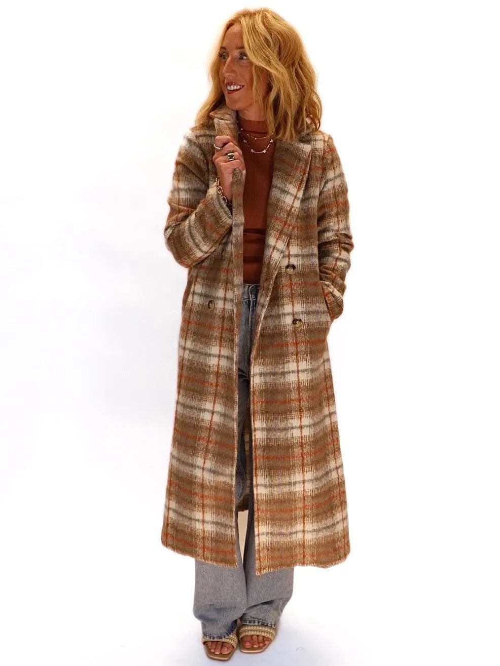 Jodie Plaid Jacket