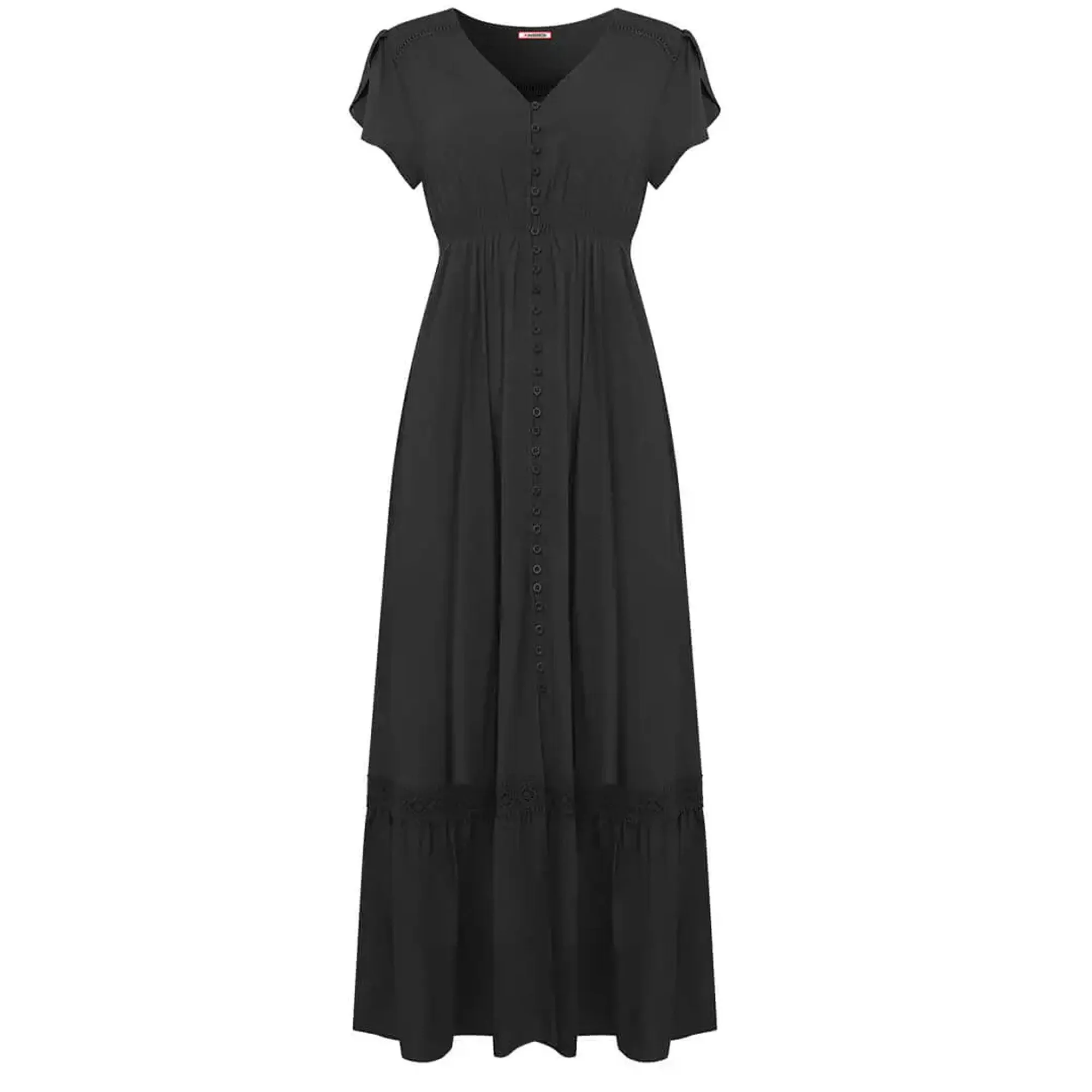 Joe Browns 10 Black The Ultimate Boho Maxi Dress