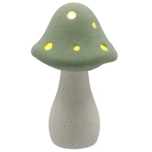 Joe Davies 19cm Mushroom Glow Lamp Medium Sage