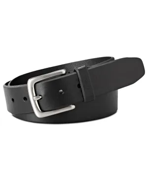 Joe Fossil Casual Leather Belt, Black