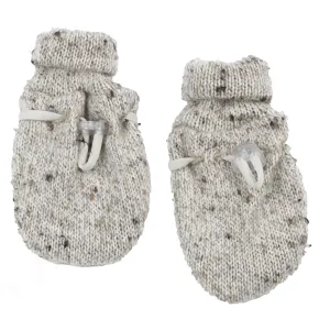 Joha Wool Beige Mitts 2-layered