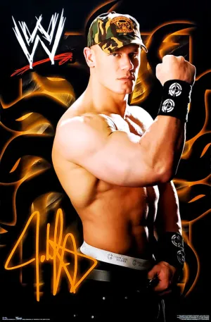 John Cena "Never Quit" WWE Wrestling Poster - Trends International 2006