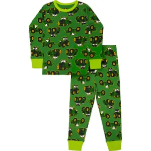 John Deere Kid's Tractor Toss Green Pajama