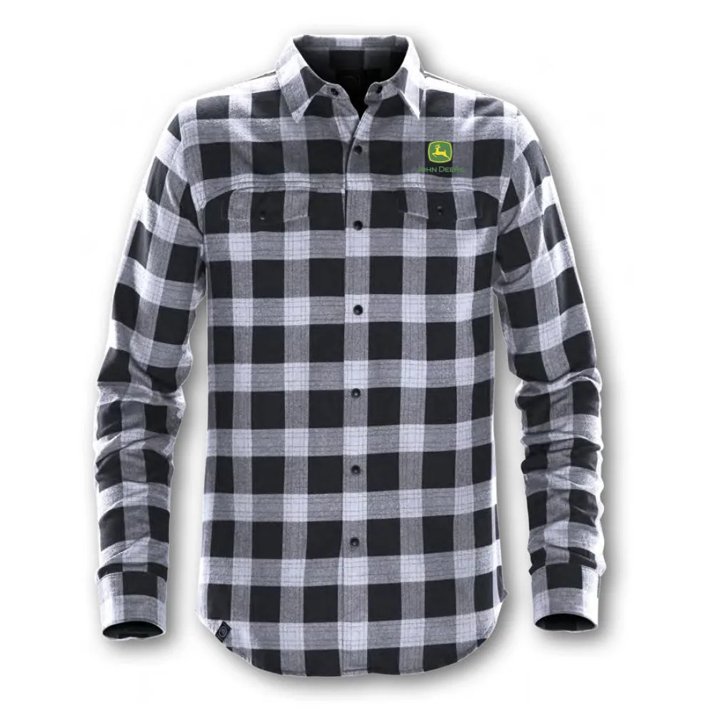 John Deere X Stormtech Men's Logan Snap Front Long Sleeve Tee