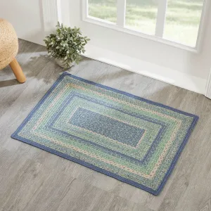 Jolie Rectangle Braided Rug 24x36" - with Pad