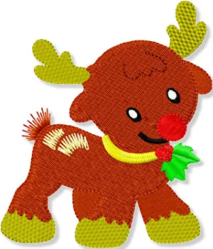 Jolly Reindeer - 3 Sizes!