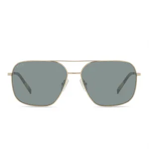 JONAS - GOLD   G15 POLARIZED SUNGLASSES