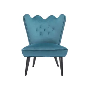 Jonathan Adler Ripple Slipper Chair – Firenze Teal