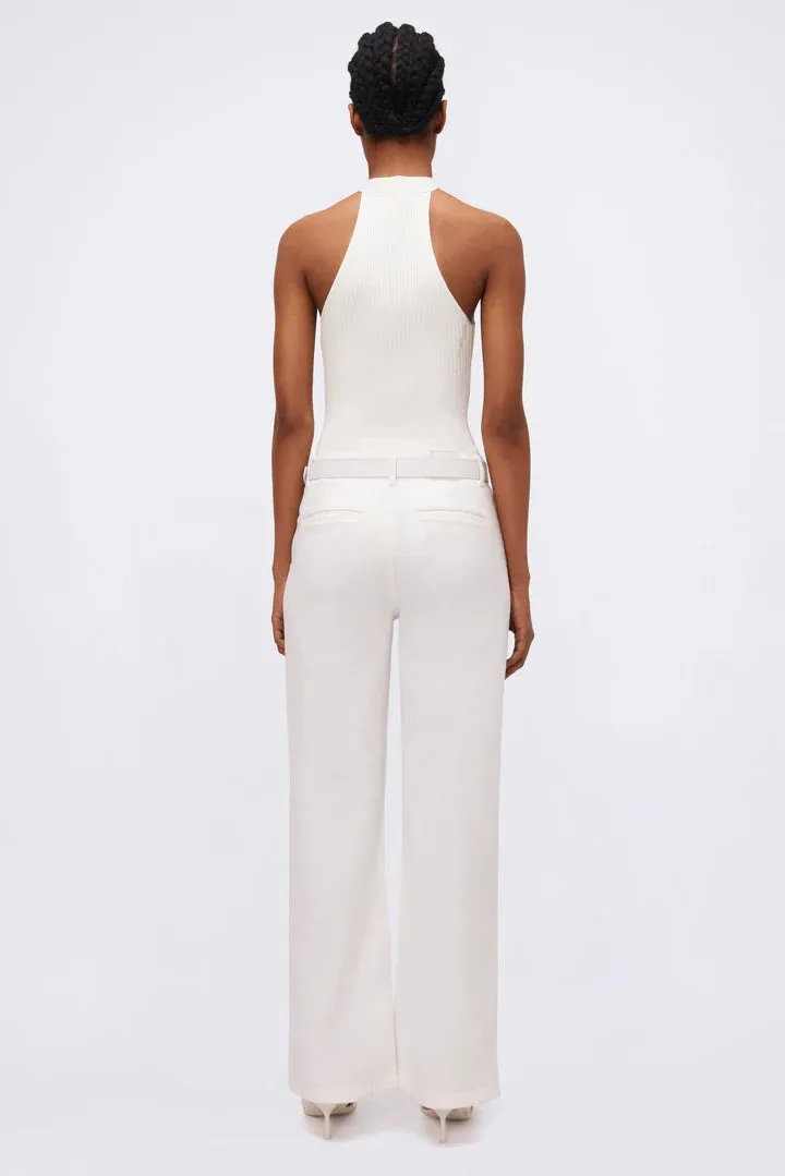 Jonathan Simkhai Ansel Trouser in White