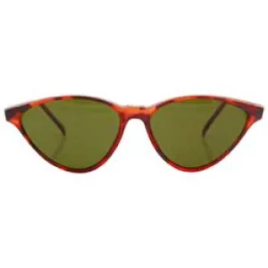 JONES Tortoise/Green Cat-Eye Sunglasses