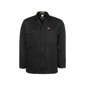 JONSSON POLYCOTTON WORK JACKET COLOUR-BLACK SIZE-M