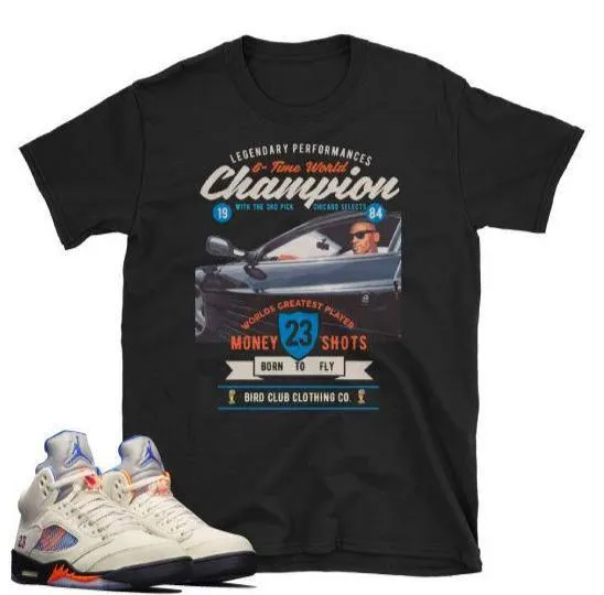 Jordan Retro 5 Sneaker tees International Flight