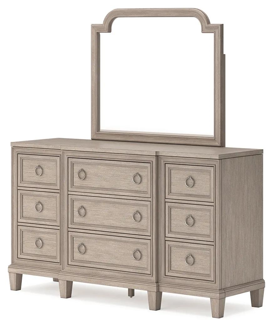 Jorlaina Dresser and Mirror